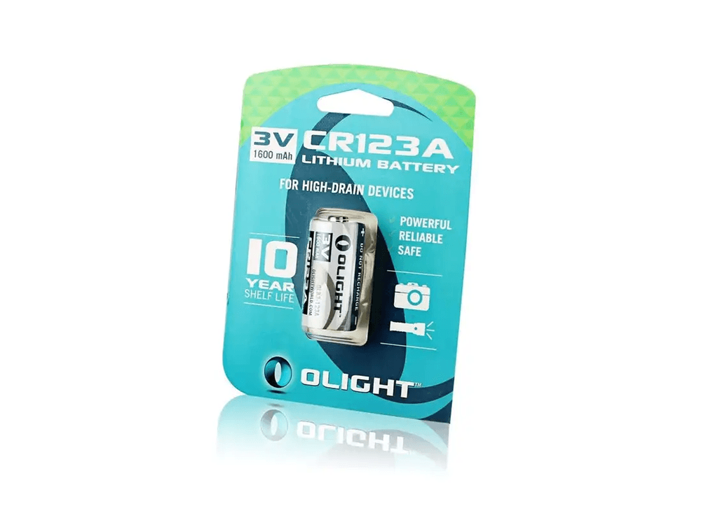 Olight CR123a Battery - Kydex Customs