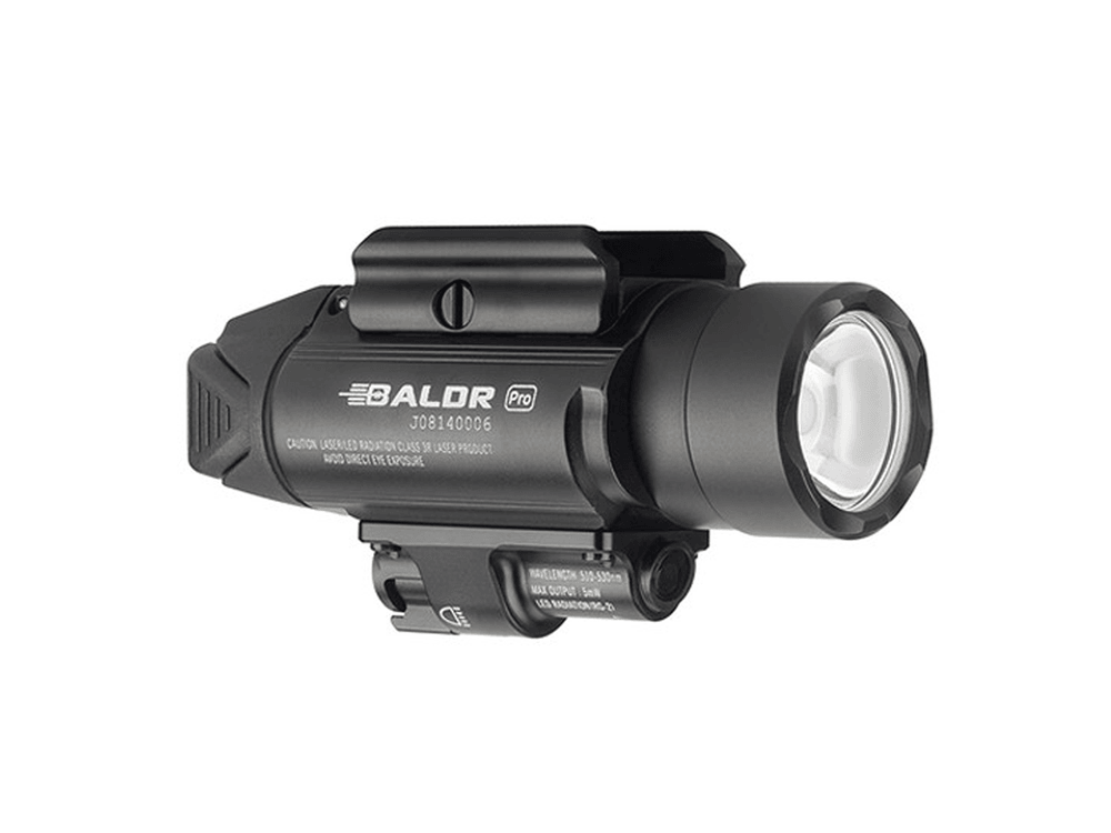Olight Baldr Pro 1350 Lumens Green Laser Pistol Torch - Kydex Customs
